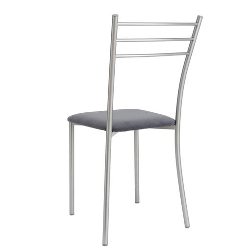 Стул для кухни «Хлоя», велюр, цвет графит