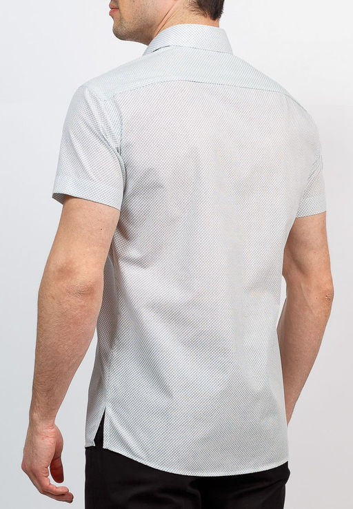 Сорочка мужская короткий рукав GREG 143/109/2034/ZS/1  фото 2