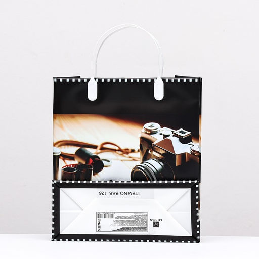 Цена за 10 шт. Пакет Фотоаппарат, мягкий пластик, 26 x 23 см, 110 мкм - Simaland фото 2