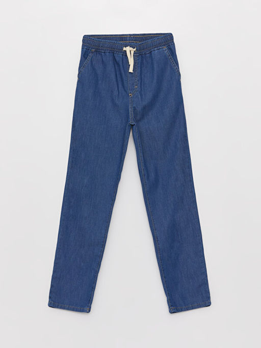 Beli Lastikli Regular Fit Erkek ?ocuk Jean Pantolon - Waikiki фото 3