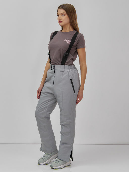 Горнолыжный костюм женский зимний бирюзового цвета 0709_1Br - Chunmai фото 20