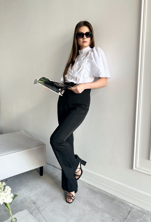 Блуза AURA 2093-164 белый  фото 5