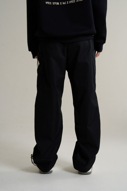 Брюки карго текстильные Черный KAI Woven Casual Pants - Anta фото 9