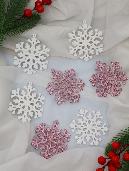 Ёлочные игрушки 58 шт. В гостях у Деда Мороза - Зимнее волшебство фото 3