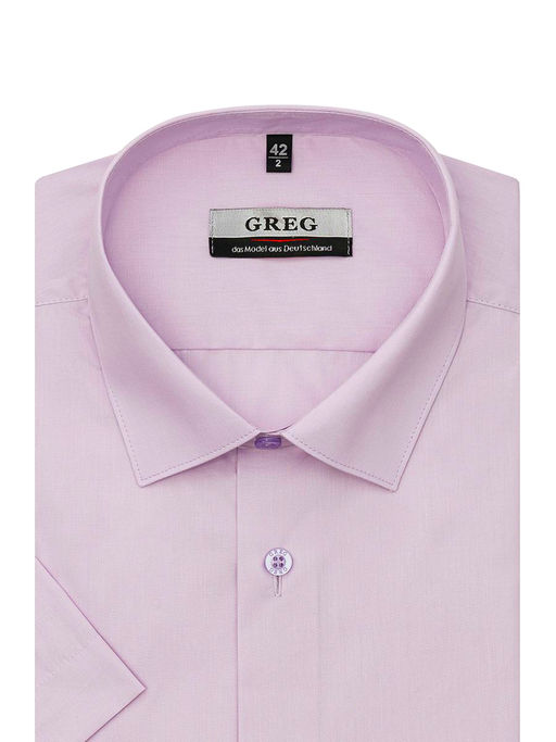 Сорочка мужская короткий рукав GREG 710/209/LIL/Z_V