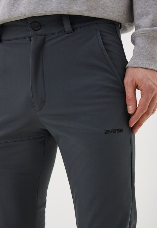 Брюки мужские 23150-433 софтшелл темно-серый