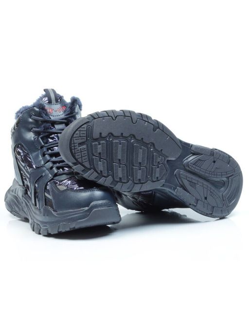 04-8525-2 DARK BLUE Ботинки зимние женские - No name фото 13