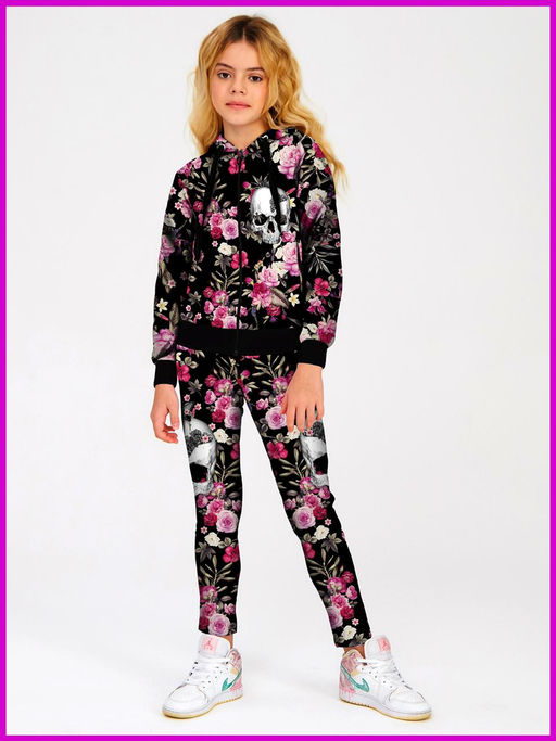 Леггинсы "Ассорти",beauty-розовый