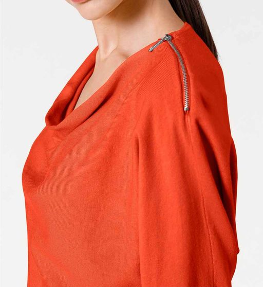 Пуловер, коралловый - Ashley brooke фото 5