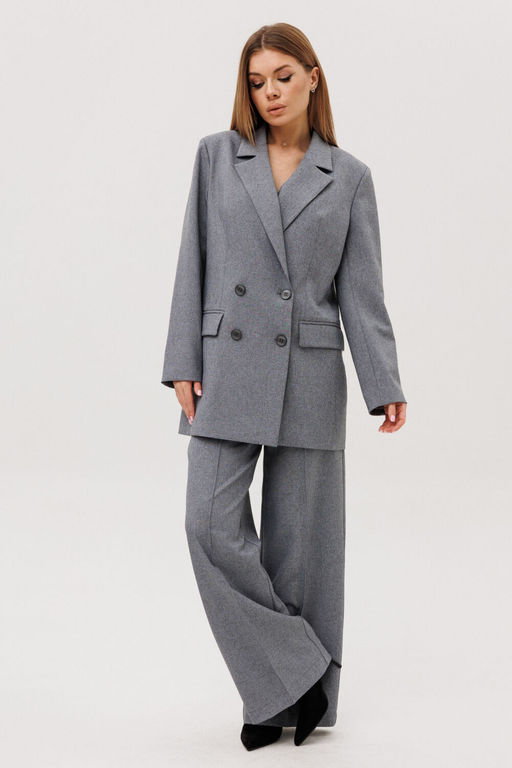 Костюм AmberA 2136-1 серый