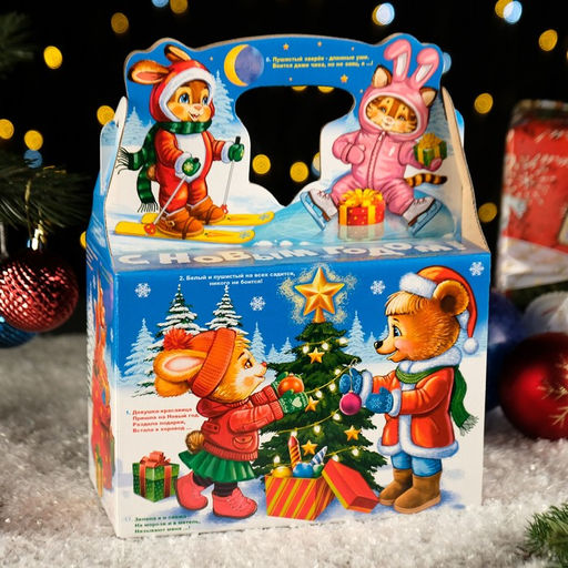 Цена за 5 шт. Подарочная коробка Каникулы в лесу, 16,5 х 23 х 12 см - Simaland фото 2