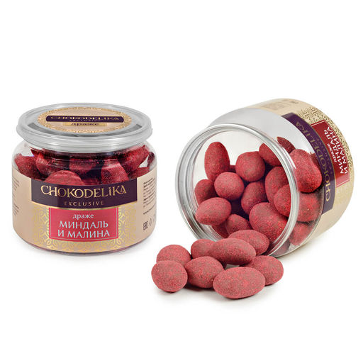 Драже Миндаль и малина 120 гр - Chokodelika фото 2