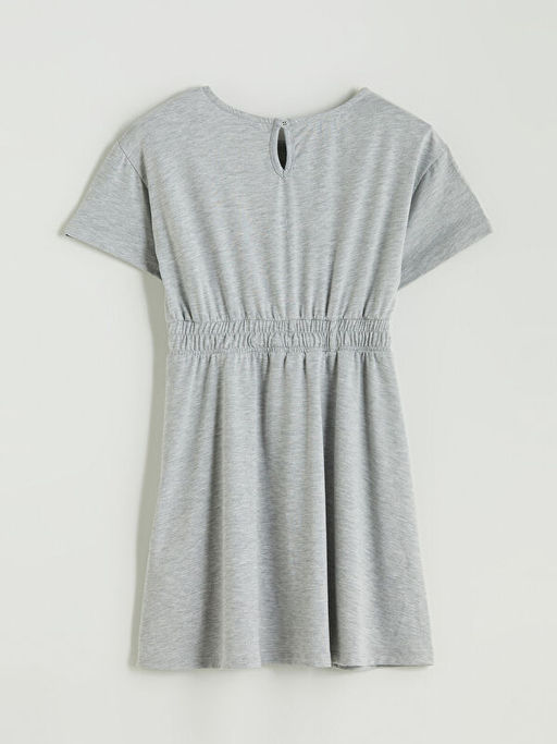 Bisiklet Yaka K?z ?ocuk Elbise