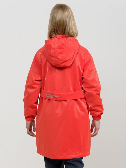 PELICAN, плащ для девочек, Красный фото 3