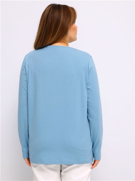 лонгслив 1ЖДЛД4037001 - Апрель фото 2