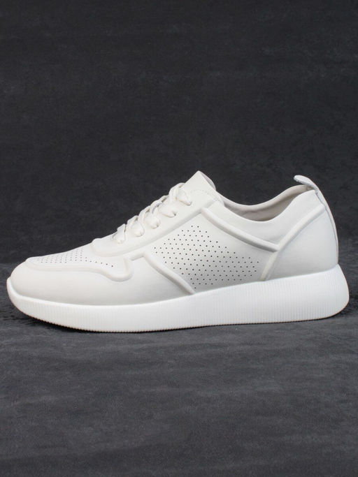 05-PDL195-6-1 LT. BEIGE Кроссовки женские (натуральная кожа) - Фабричный китай фото 6