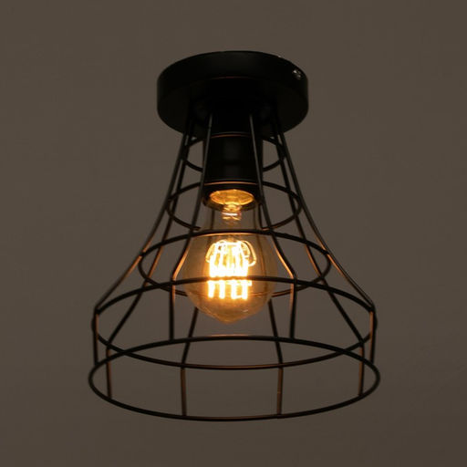 Люстра «Конти» 1×60 Вт E27 черный 18×18×22 см