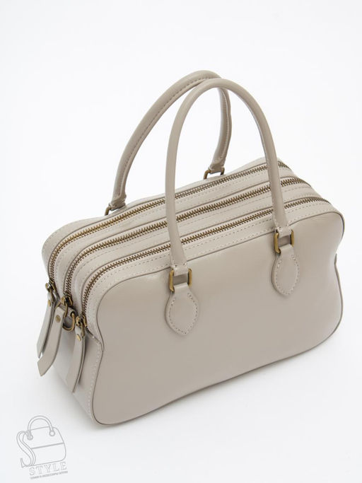 Сумка женская кожаная 5010VG gray Vitelli Grassi в Новосибирске