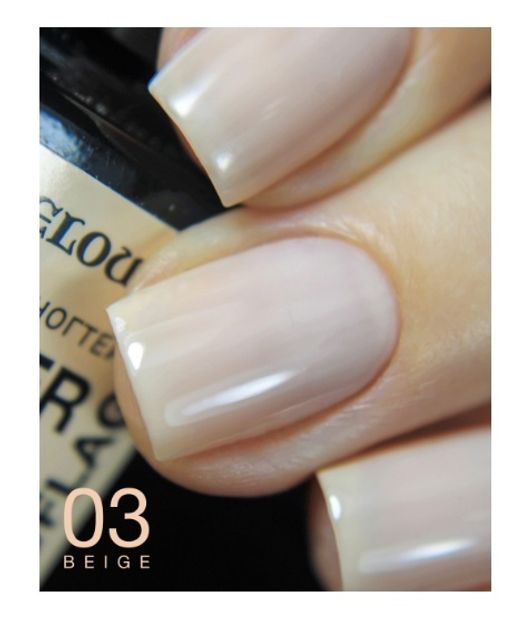 RELOUIS Лак для ногтей Super Gel Camouflage тон 03 beige  фото 2