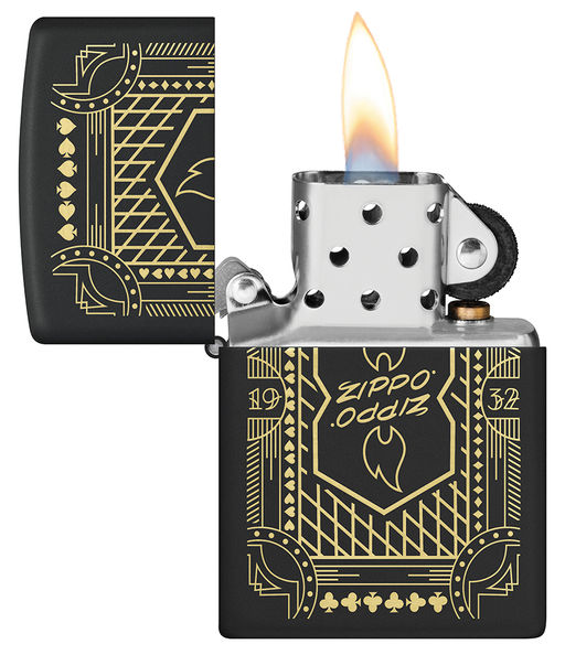 Зажигалка ZIPPO Линейный мотив | Lines 46483  фото 3
