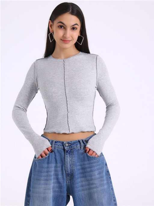 лонгслив 1ЖДЛД4504850 - Апрель фото 3