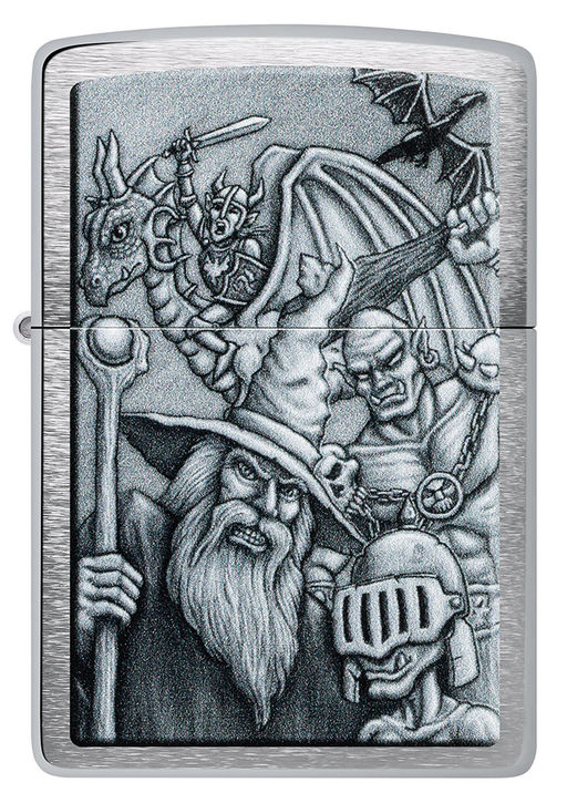Зажигалка ZIPPO Мифические существа | Mystical Beings Design 46579