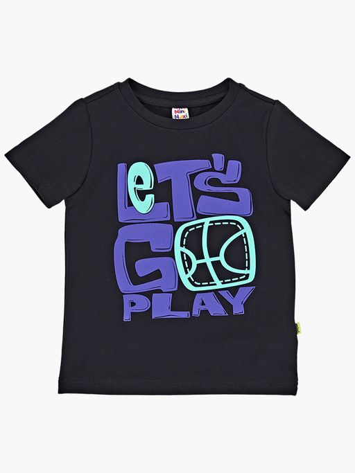 Футболка с принтом UD 7425 черный - Mini maxi фото 4