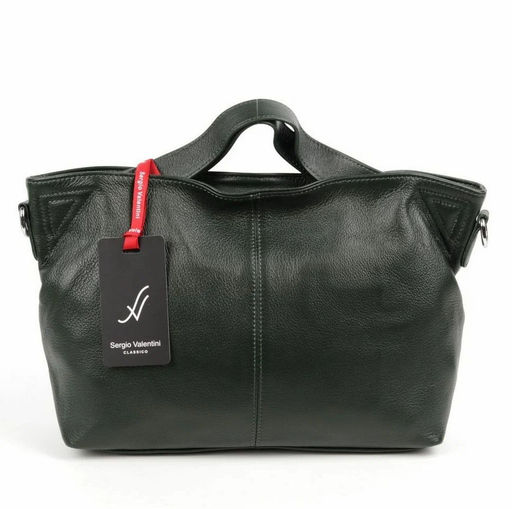 Женская кожаная сумка Sergio Valentini SV-2098 Грин-Н66  фото 2