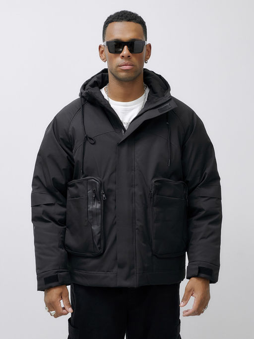 Куртка зимняя до - 20 бежевого цвета черного цвета - Mtforce фото 7