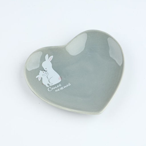 Кофейная пара маме Самой нежной, набор: кружка 150 мл, блюдце