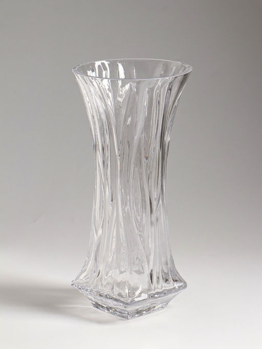 Ваза «Эбба», 25×12 см, стекло, прозрачная