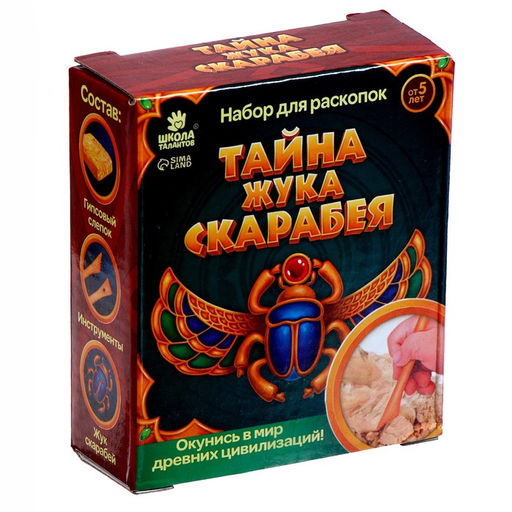 Раскопки «Тайна жука Скарабея»
