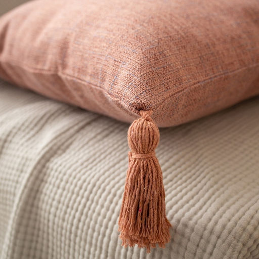 Наволочка декоративная SL Home «Пинелли», 43×43 см, розовая