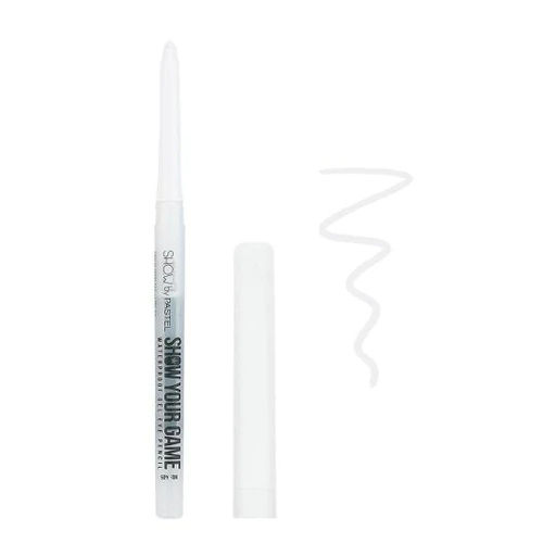 Контур для глаз гелевый Show Your Game Waterproof Gel Eye Pencil, 405 белый 410405