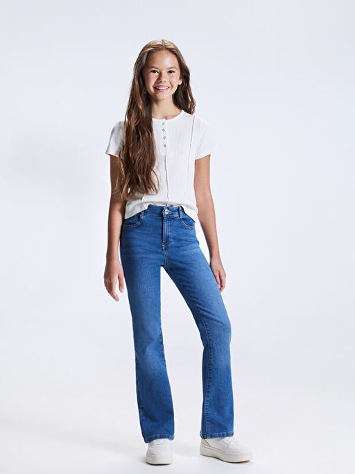 ?spanyol Pa?a K?z ?ocuk Jean Pantolon