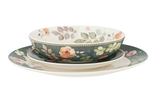 Обеденный набор Arcadia, зелёный, 4 персоны, 12 предметов - Maxwell & Williams фото 5