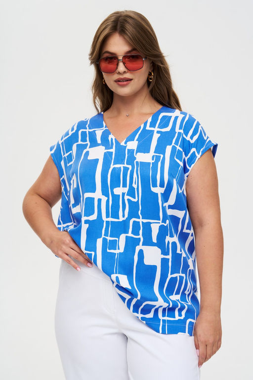 Топ Латика синий - Intikoma фото 5