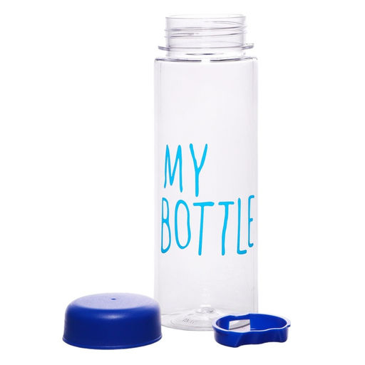 Бутылка для воды My bottle, 500 мл, 19.5×6 см, чехол в комплекте, цвет МИКС