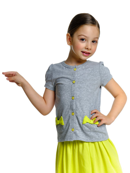 Футболка UD 2851 серый - Mini maxi фото 12