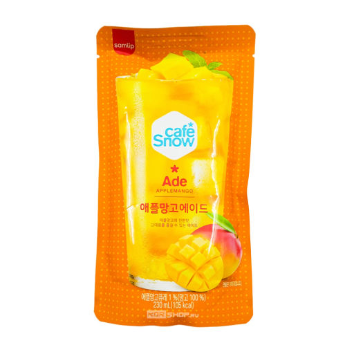 Напиток б/а Яблоко и Манго Ade Apple Mango Samlip, Корея, 230 мл