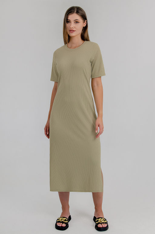 Арт. 8401/1 Платье женское 46-54 (5 шт) Цвет:полынь - Калинка фото 2