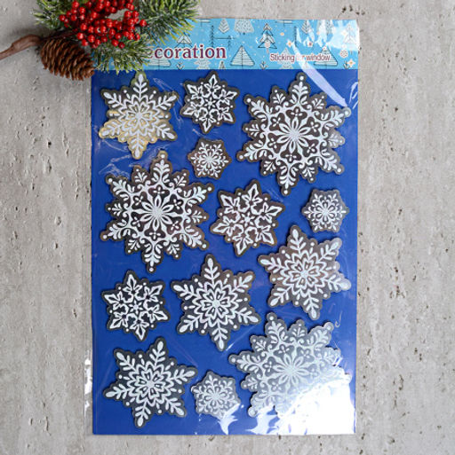 Наклейка новогодняя 48х24 Новый год / 610-288 /уп 12/300/ (Дед Мороз ) - Галеонтрейд фото 4