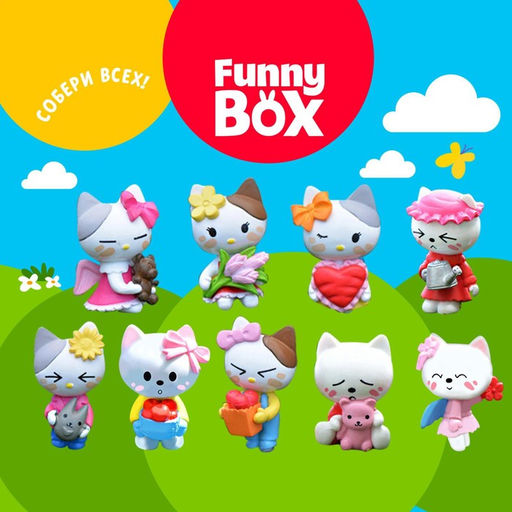 Набор для детей Funny Box Девочка с мишкой, набор: радуга, инструкция, наклейки, МИКС, в пакете - Simaland фото 3