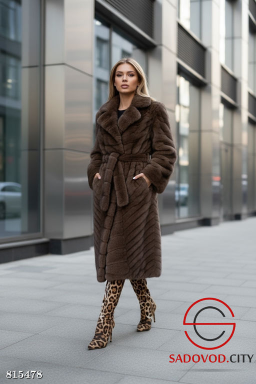 Эко шуба из искусственного меха