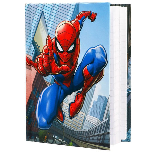 Блокнот А7, 64 листа, в твёрдой обложке, Человек-паук - Marvel фото 3
