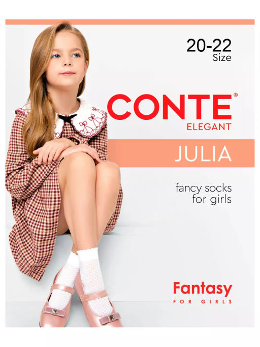 Носки дет. JULIA 24С-175СП (45/5) - bianco - Conte-kids фото 2
