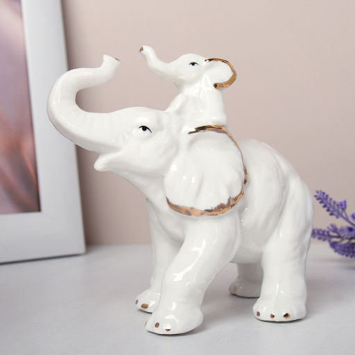 Статуэтка Слоны 12х13 см / B1915 /уп 36/ - Галеонтрейд фото 7