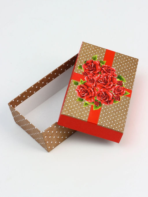 Набор подарочных коробок 10 в 1 Flowers, 32.5×20×12.5 - 12×7×4 см