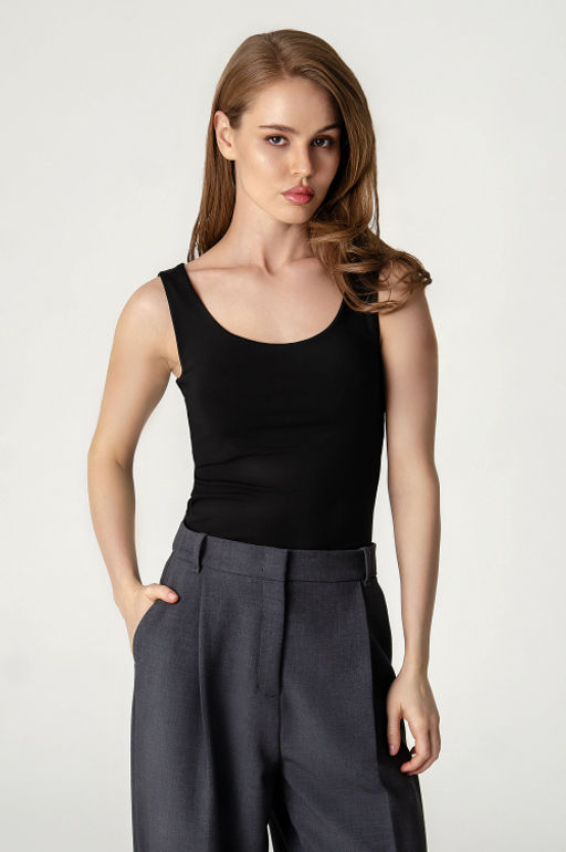 Арт.3801/5 Майка женская 44-48 (3 шт) Цвет:черный