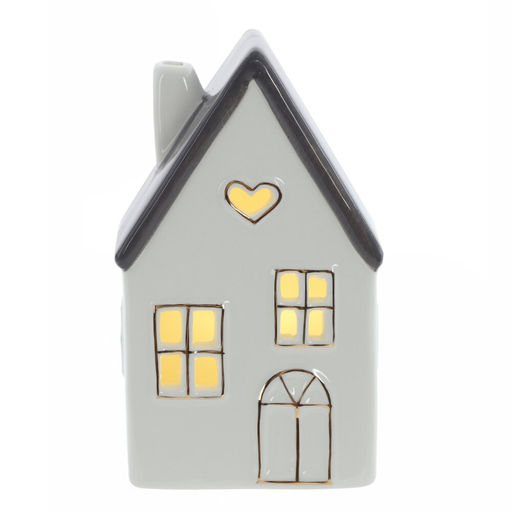Изделие декоративное "Домик" с подсветкой (LR44x2), L8,5 W7 H14 см, 2в.